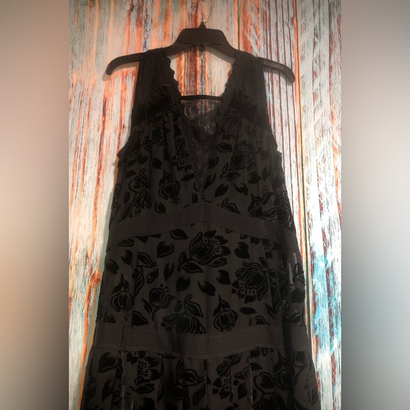 COACH Floral Devor Dress Sz6 Black Originally $795. - Picture 3 of 12